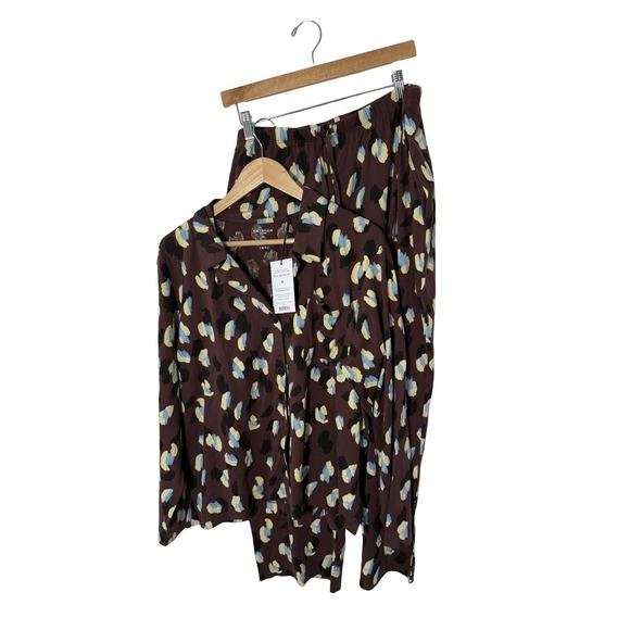 M.M. lafleur Other - M.M. lafleur Signature Pajama Set Brushed Cotton Bengal Print NEW size XXL